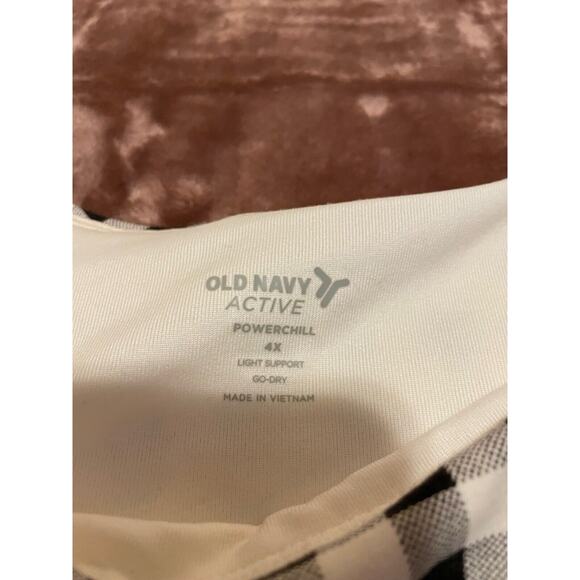 Old Navy Women’s Active Tank Top Crop Sports Bra Top 4xl Plus Powerchill - Picture 5 of 6